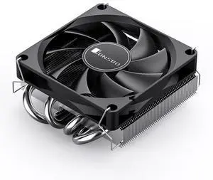 HP400S down-pressing radiator CPU fan ITX mini 4 heat pipe desktop computer mini wind cooling silent PWM intelligent temperature control 1700/AMD HP400S black four heat pipe 36.7 height