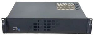 19 inch standard rack mounted 2U server chassis Case industrial control computer case with silent, dust-proof, ultra short 300mm depth monitoring horizontal computer server case shell computer case 19 inch standard rack mounted 2U server chassis Case industrial control computer case with silent, dust-proof, ultra short 300mm depth monitoring horizontal computer server case shell computer case