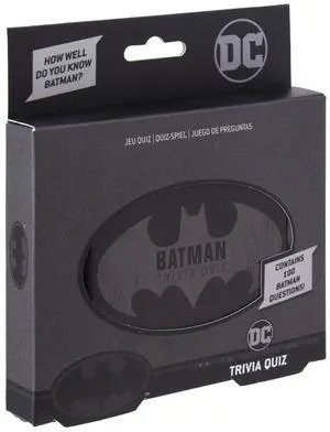 Paladone Batman Trivia Quiz with 100 Questions, Officially Licensed DC Comics Merchandise