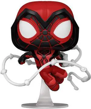 Funko Pop! Games: Marvels Spider-Man: Miles Morales - Miles Red Suit