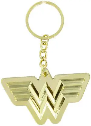 Paladone DC Comics Wonder Woman 1984 Logo Gold Keyring, Multicoloured, Onesize