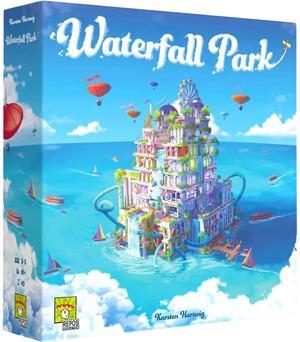 Waterfall Park Family Board Game for Ages 10 and up, from Asmodee