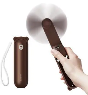 JISULIFE Portable Fan, Foldable Pocket Fan with 4500 mAh Battery, Flashlight, 3 Speeds for Travel JISULIFE Portable Fan, Foldable Pocket Fan with 4500 mAh Battery, Flashlight, 3 Speeds for Travel