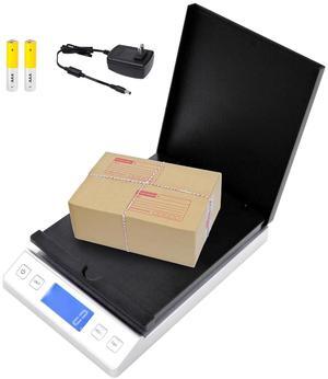 Smart Weigh All in 1 Digital Shipping Postal Scale 66LB 0.1oz Accurate Digital Postal Scale with Hold and Tare Function Ideal for Shipping Packages Mail Scale Batteries and AC Adapter Included