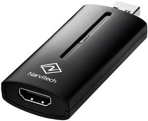 Narvitech NS120, External Capture Card. 120 FPS Capture, Stream and Record in 4K30 or 1080P120 with ultra-low latency on PS5, PS4, Xbox Series X/S, Switch, in OBS and more, on PC and Mac.