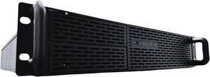 RACKOWL 2U Server Case, Rackmount Server Chassis; 8* HDD Bays (6*3.5" & 2*5.25"); E-ATX/CEB/EEB/ATX Mobo,  Mid Fans 4* 80mm, Size:16.8* 3.5* 25.0"