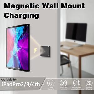 Zilvex Magnetic Wall Mount with Charging Case for iPad iPad Pro 11-Inch,  100-250V AC 18W Quick Charge, Strong Magnets