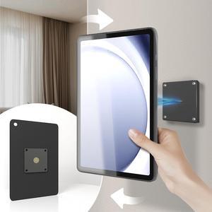 Zilvex Magnetic Wall-Mount Wireless Charging Case & Stand Combo for Samsung Galaxy Tab A9 Plus - Sleek Space-Saving Design with Military-Grade Protection and Fast 15W Type-C Power Delivery