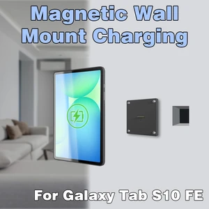 Zilvex Samsung Galaxy Tab S10 FE 10.9Inch Wall Mounted Magnetic Charging Dock AC Tablet Holder for Hotel and Business Zilvex Samsung Galaxy Tab S10 FE 10.9Inch Wall Mounted Magnetic Charging Dock AC Tablet Holder for Hotel and Business