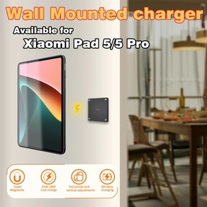 Zilvex Xiaomi Pad 5/5Pro 11 Inch Magnetic Wall Mount Charging Dock AC Tablet Holder for Restaurant Ordering Zilvex Xiaomi Pad 5/5Pro 11 Inch Magnetic Wall Mount Charging Dock AC Tablet Holder for Restaurant Ordering
