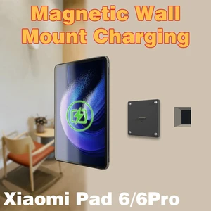 Zilvex Xiaomi Pad 6/6Pro 11Inch Wall Mount Charging Station AC Magnetic Wireless Dock for Home and Commercial Applications Zilvex Xiaomi Pad 6/6Pro 11Inch Wall Mount Charging Station AC Magnetic Wireless Dock for Home and Commercial Applications