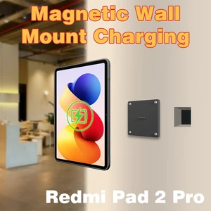 Zilvex Magnetic Redmi Pad 2 Pro 12.1Inch Wall Charging Dock, AC-Powered Hidden Wire Tablet Mount, Permanent Wall Charger Zilvex Magnetic Redmi Pad 2 Pro 12.1Inch Wall Charging Dock, AC-Powered Hidden Wire Tablet Mount, Permanent Wall Charger