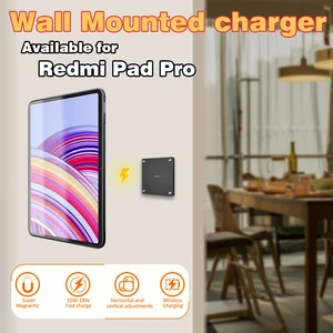 Zilvex Redmi Pad Pro 12.1 Inch 86x86 Wall Charger Mount, AC Magnetic Tablet Dock, In-Wall Charging Station Zilvex Redmi Pad Pro 12.1 Inch 86x86 Wall Charger Mount, AC Magnetic Tablet Dock, In-Wall Charging Station