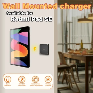 Zilvex Redmi Pad SE 11Inch Flush Wall Mount with Power, AC Magnetic Charging Dock, Hidden Wire Tablet Station Zilvex Redmi Pad SE 11Inch Flush Wall Mount with Power, AC Magnetic Charging Dock, Hidden Wire Tablet Station