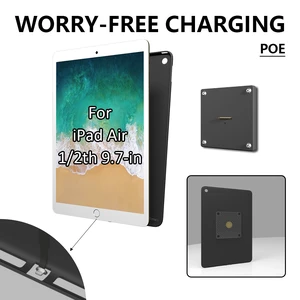 Zilvex iPad Air 1/2th 9.7 Inch Smart Home PoE Wall Mount, Magnetic Charging Dock with Ethernet Power Supply Zilvex iPad Air 1/2th 9.7 Inch Smart Home PoE Wall Mount, Magnetic Charging Dock with Ethernet Power Supply