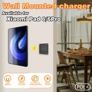 Zilvex Xiaomi Pad 6/6Pro 11 Inch PoE Wall Mount Charger, Magnetic Tablet Charging Dock with Ethernet Power and 86x86 Mounting Zilvex Xiaomi Pad 6/6Pro 11 Inch PoE Wall Mount Charger, Magnetic Tablet Charging Dock with Ethernet Power and 86x86 Mounting