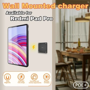 Zilvex Redmi Pad Pro 12.1 Inch Smart Home PoE Wall Mount, Magnetic Charging Dock with Ethernet Power Supply Zilvex Redmi Pad Pro 12.1 Inch Smart Home PoE Wall Mount, Magnetic Charging Dock with Ethernet Power Supply
