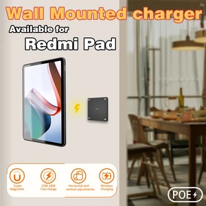 Zilvex Redmi Pad 10.6 Inch PoE Magnetic Wall Mount Charger, Hidden Wire Tablet Dock for In-Wall Installation Zilvex Redmi Pad 10.6 Inch PoE Magnetic Wall Mount Charger, Hidden Wire Tablet Dock for In-Wall Installation