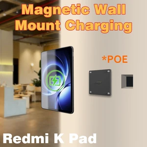 Zilvex Redmi K Pad 8.8Inch PoE Wall Mount Charger, Magnetic Tablet Charging Dock with Ethernet Power and 86x86 Mounting Zilvex Redmi K Pad 8.8Inch PoE Wall Mount Charger, Magnetic Tablet Charging Dock with Ethernet Power and 86x86 Mounting