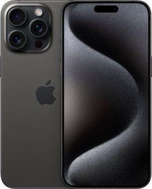 Apple iPhone 15 Pro Max - 1TB - Black Titanium - Fully Unlocked - Grade C