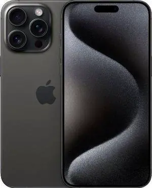 Apple iPhone 15 Pro Max - 256GB - Black Titanium - Fully Unlocked - Refreshed