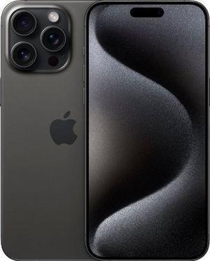 Apple iPhone 15 Pro Max - 512GB - Black Titanium - Fully Unlocked - Refreshed
