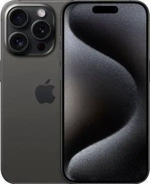 Apple iPhone 15 Pro - 256GB - Black Titanium - Fully Unlocked - Grade B