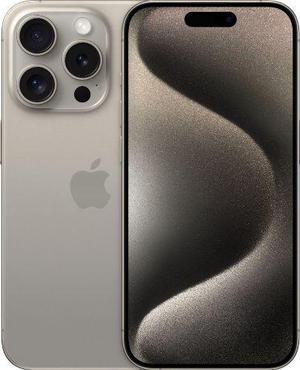 Apple iPhone 15 Pro - 128GB - Natural Titanium - Fully Unlocked - Grade A