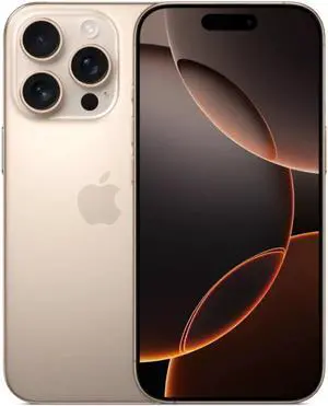 Apple iPhone 16 Pro - 1TB - Desert Titanium - Fully Unlocked - Refreshed