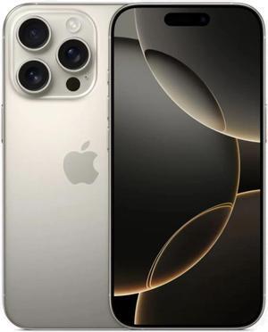 Apple iPhone 16 Pro - 128GB - Natural Titanium - Fully Unlocked - Grade B