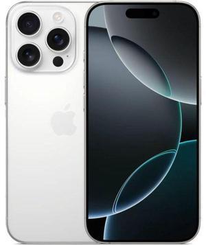 Apple iPhone 16 Pro Max - 256GB - White Titanium - Fully Unlocked - Refreshed