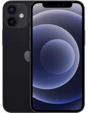 Apple iPhone 12 mini - 128GB - Black - Fully Unlocked - Good (Grade B)