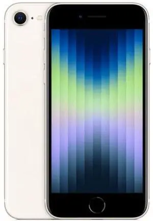 Apple iPhone SE (2022) - 256GB - Starlight - Fully Unlocked - Acceptable (Grade C)