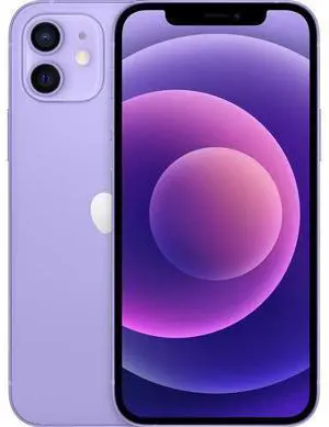 Apple iPhone 12 - 128GB - Purple - Fully Unlocked - Good (Grade B)