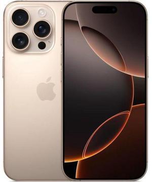 Apple iPhone 16 Pro Max - 512GB - Desert Titanium - Fully Unlocked - Refreshed