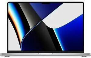 Apple MacBook Pro 16-inch (2021) - Apple M1 Max chip: 10-Core CPU/24-Core GPU - 512GB - Silver - 64GB RAM - Refreshed