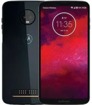 Motorola  Moto Z3 - 64GB - Ceramic Black - Single Sim - Fully Unlocked - Grade A