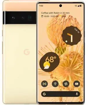 Google  Pixel 6 Pro - 128GB - Sorta Sunny - Fully Unlocked - Premium (Refreshed)