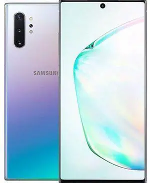 Samsung Galaxy Note 10+ - 256GB - Aura Glow - 5G - Single Sim - AT&T Locked - Acceptable (Grade C)
