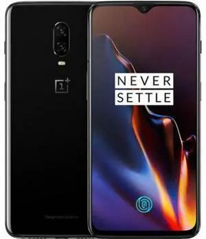 OnePlus  6T - 128GB - Mirror Black - 6GB RAM - Fully Unlocked - Excellent (Grade A)