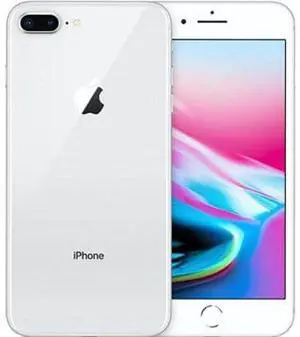 Apple iPhone 8 Plus - 64GB - Silver - Fully Unlocked - Excellent (Grade A)