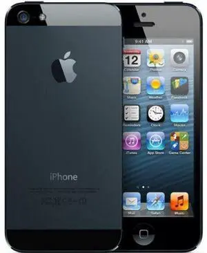 Apple iPhone 5 - 16GB - Black - Fully Unlocked - Good (Grade B)