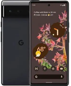 Google  Pixel 6 - 256GB - Stormy Black - Fully Unlocked - Good (Grade B)