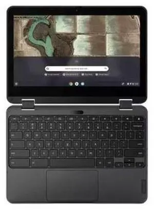 Lenovo 500e Chromebook Gen 3 (Intel) 2 In 1 Laptop 11.6" - Intel Celeron N4500 1.1GHz - 32GB - Grey - 4GB RAM - 11.6 Inch - Excellent (Grade A)