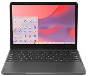 Lenovo 500e Yoga Chromebook (Gen 4) Laptop 12.2" - Intel Celeron N100 3.4GHz - 32GB - Graphite Grey - 4GB RAM - 12.2 Inch - Excellent (Grade A)