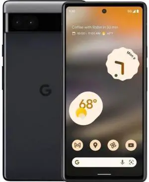 Google  Pixel 6a - 128GB - Charcoal - Fully Unlocked - Excellent (Grade A)
