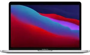 Apple MacBook Pro 13.3-inch (2020) - M1 - Apple M1 Chip: 8-Core CPU/8-Core GPU - 512GB - Silver - 16GB RAM - 2 Thunderbolts - Touchbar - Good (Grade B)