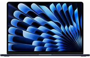 Apple MacBook Air (2023) 15.3-inch - Apple M2 Chip: 8-Core CPU/10-Core GPU - 256GB - Midnight - 8GB RAM - Premium