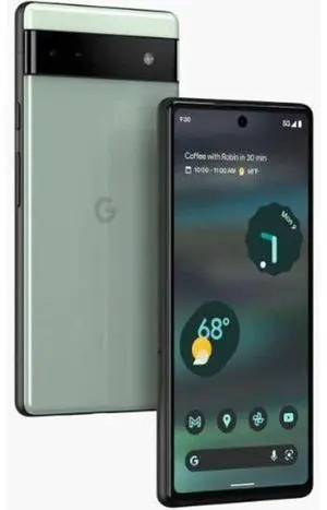 Google  Pixel 6a - 128GB - Sage - Fully Unlocked - Excellent (Grade A)