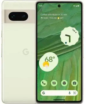 Refurbished Google Pixel 7  128GB  Lemongrass  Fully Unlocked  Excellent Grade A